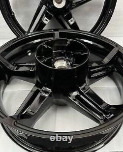 Harley NEW 2024 FLTRK Road Glide rims CUSTOM Black OEM Touring Wheels EXCHANGE