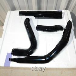 Harley OEM Touring M8 Exhaust Header Heat Shields Mirror Gloss Black 17-Later