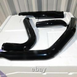 Harley OEM Touring M8 Exhaust Header Heat Shields Mirror Gloss Black 17-Later