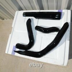 Harley OEM Touring M8 Exhaust Header Heat Shields Mirror Gloss Black 17-Later