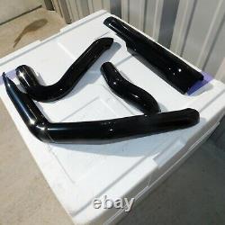 Harley OEM Touring M8 Exhaust Header Heat Shields Mirror Gloss Black 17-Later