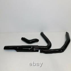 Harley OEM Touring M8 Exhaust Header Heat Shields Mirror Gloss Black 17-Later