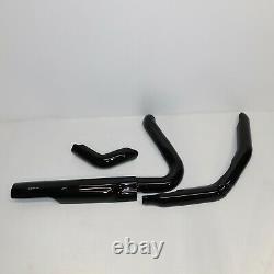 Harley OEM Touring M8 Exhaust Header Heat Shields Mirror Gloss Black 17-Later