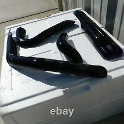 Harley OEM Touring M8 Exhaust Header Heat Shields Mirror Gloss Black 17-Later