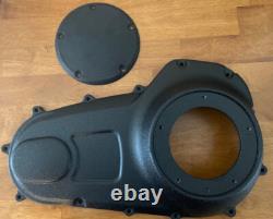 Harley OEM outer primary cover fits 2007-2015 touring 6 speed Wrinkle Black