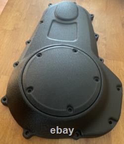 Harley OEM outer primary cover fits 2007-2015 touring 6 speed Wrinkle Black