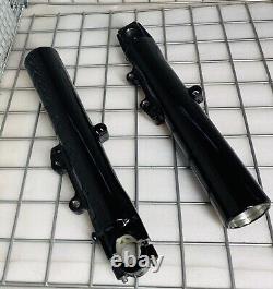 Harley TOURING ELECTRA GLIDE 2000 FLHR FLHX BLACK Slider Fork Legs EXCHANGE