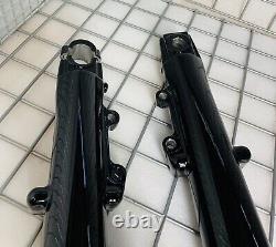 Harley TOURING ELECTRA GLIDE 2000 FLHR FLHX BLACK Slider Fork Legs EXCHANGE
