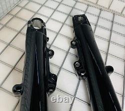 Harley TOURING ELECTRA GLIDE 2000 FLHX BLACK Slider Fork Legs COVERS OUTRIGHT