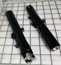 Harley TOURING STREET GLIDE 2000 FLHX BLACK Slider Fork Legs COVERS (EXCHANGE)