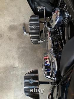 Harley Tour Driver Floorboard Extenders Pingel Relocation Bracket for 2009-22 X7