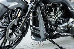 Harley-davidson Aggressor Series Touring Chin Spoiler / Radiator Cover 10-16
