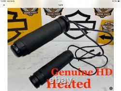 Heated OEM Harley Touring Electra Glide Limited Handlebar Hand Grips Set