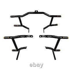 Highway Engine Crash Bar &Saddlebag Guards Fit For Harley Touring 09-24 Black