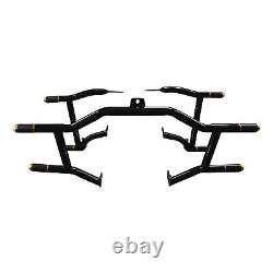 Highway Engine Crash Bar &Saddlebag Guards Fit For Harley Touring 09-24 Black