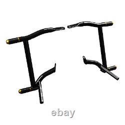 Highway Engine Crash Bar &Saddlebag Guards Fit For Harley Touring 09-24 Black