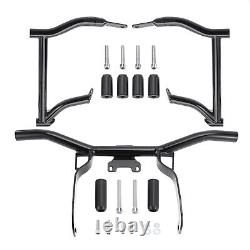 Highway Peg Saddlebag Guards Crash Bar For Harley Touring Electra Glide 09-2023