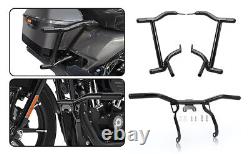 Highway Peg Saddlebag Guards Crash Bar For Harley Touring Electra Glide 09-2023