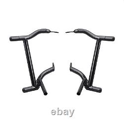 Highway Peg Saddlebag Guards Crash Bar For Harley Touring Electra Glide 09-2023