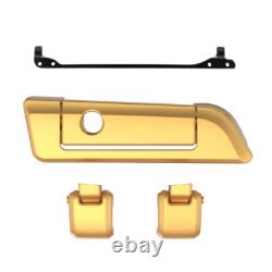 Hinges Latch BLACK HILLS GOLD For Advanblack Harley Razor Chopped King Tour Pack