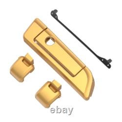 Hinges Latch BLACK HILLS GOLD For Advanblack Harley Razor Chopped King Tour Pack