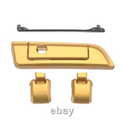 Hinges Latch BLACK HILLS GOLD For Advanblack Harley Razor Chopped King Tour Pack