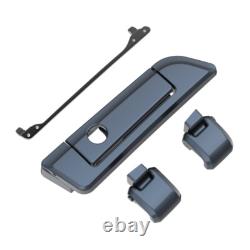 Hinges Latch BLACK TEMPEST For Advanblack Harley Razor Chopped King Tour Pack