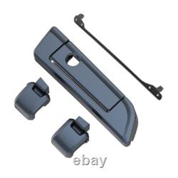 Hinges Latch BLACK TEMPEST For Advanblack Harley Razor Chopped King Tour Pack
