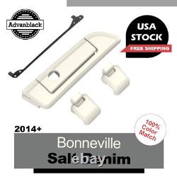 Hinges Latch BONNEVILLE SALT DENIM For Advanblack Harley Tour Pack