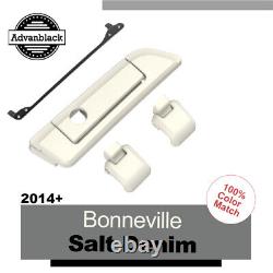 Hinges Latch BONNEVILLE SALT DENIM For Advanblack Harley Tour Pack