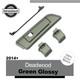 Hinges Latch Deadwood Green Glossy For Advanblack Harley Tour Pack