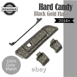 Hinges Latch For Advanblack Harley Tour Pack HARD CANDY BLACK GOLD FLAKE