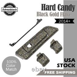 Hinges Latch For Advanblack Harley Tour Pack HARD CANDY BLACK GOLD FLAKE