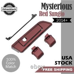 Hinges Latch For Advanblack Harley Tour Pack MYSTERIOUS RED SUNGLO