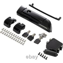 HogWorkz Black Tour Pack Hinges & Latch Kit HW129158