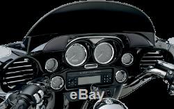 Hogtunes Hogpod Dash Trim Tweeter Speaker Pod 98-13 Harley Fairing Touring Flhx