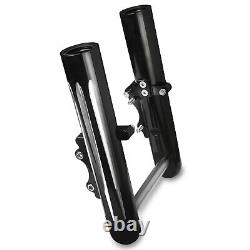 Hollow cut Fork legs For harley TOURING FLT BAGGER Electra road glide king 14-23