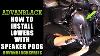 How To Install Advanblack Lowers With Speaker Pods Harley Davidson Touring