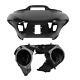 Inner Outer Fairing Speakers Covers Fit For Harley Touring Road Glide Fltr 15-up