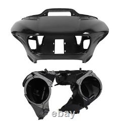 Inner Outer Fairing Speakers Covers Fit For Harley Touring Road Glide FLTR 15-Up