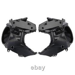 Inner Outer Fairing Speakers Covers Fit For Harley Touring Road Glide FLTR 15-Up