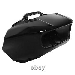 Inner Outer Fairing Speakers Covers For Harley Touring Road Glide 2015-Up Black