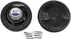 J&M Rokker XT 5.25 Rear Pod Speakers Speaker Kit Upgrade 06-13 Harley Touring