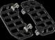 Joker Serrated Driver Floorboards Pair Black Harley Tour Glide 84-96