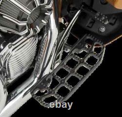 Joker Serrated Driver Floorboards Pair Black Harley Tour Glide 84-96