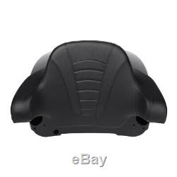 King Pack Trunk Backrest With Speakers For Harley Tour Pak Touring FLHR 2014-2019