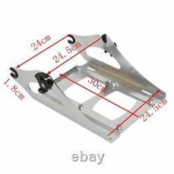 King Pack Trunk Chrome Rack Fit For Harley Tour Pak Road Electra Glide 2014-2022