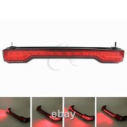 King Pack Trunk LED Brake Tail Light Pad Fit For Harley Tour Pak Touring 2014-Up