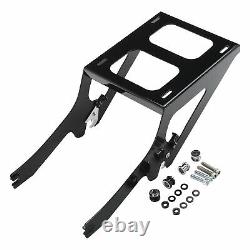 King Pack Trunk Mount Rack Fit For Harley Tour Pak Heritage Classic FLHC 18-21