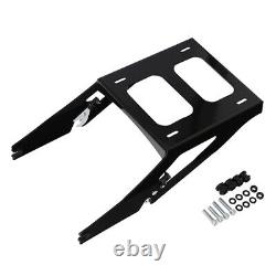 King Pack Trunk Mount Rack Light Plate Fit For Harley Tour Pak Sport Glide 18-23